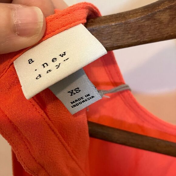 NWT A New Day, tank top, razorback, size extra small - Picture 3 of 3